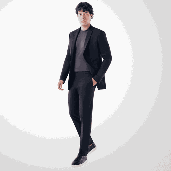 BLAZER MASCULINO RICARDO ALMEIDA PRETO