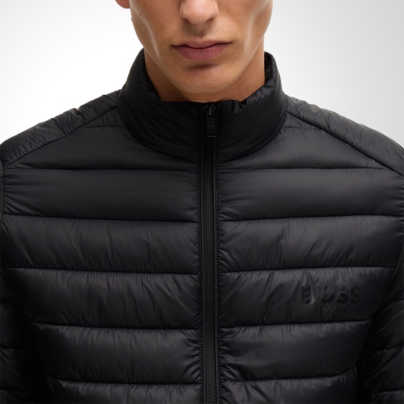 JAQUETA HUGO BOSS MASCULINA REPELENTE A ÁGUA PRETA