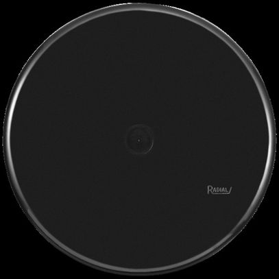 POLAR BLACK PLACA 4x4 CEGA REDONDA RADIAL
