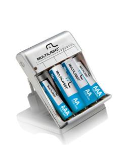CARREGADOR P/PILHA C/ 2AA/2AAA CB045 - UN - MULTILASER