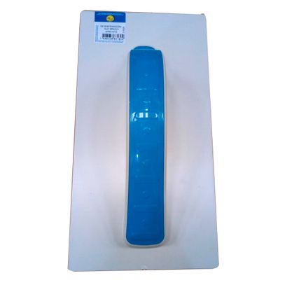 DESEMPENADEIRA PVC CB AZUL GRAFIATO BRANCA 27x14 NACIONAL
