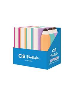 BORRACHA FANTASIA LIVROS SORTIDAS - 57711 - DPL 6 - CIS