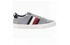 TÊNIS MASCULINO DINO 9A COURO CINZA TOMMY HILFIGER