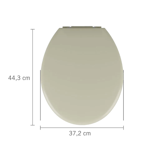 ASSENTO SANITÁRIO OVAL ALMOFADADO ASTRA TPK/AS BG8