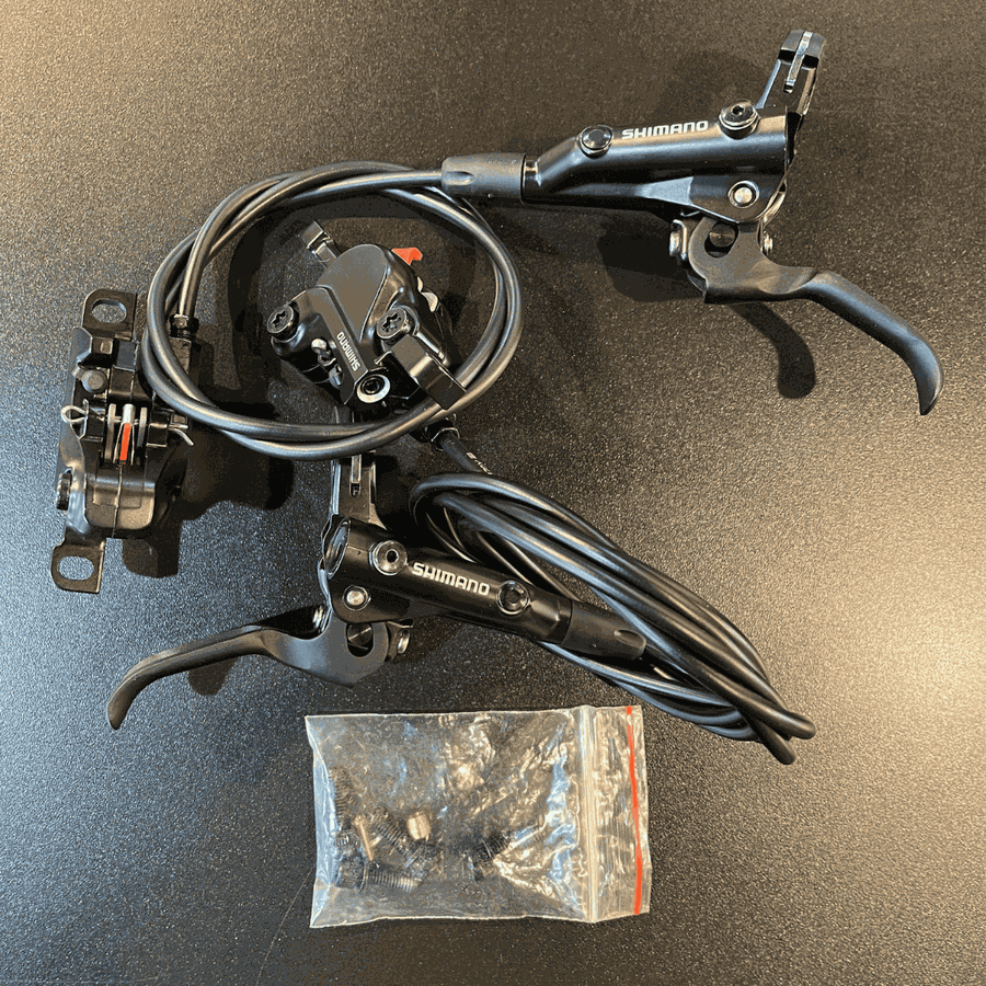 Par de Freio a Disco Shimano Original Hidráulico BL-MT501