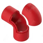 CONDULETE JOELHO 90G 1/2 VERMELHO INPOL