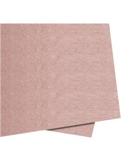 PAPEL CREPOM PARAFINADO METALIZADO - 0,48X2M - ROSE GOLD - PCT 40 - RIDET