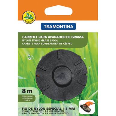 CARRETEL DE NYLON PARA APARADOR DE GRAMA TRAMONTINA REF. 78799/463