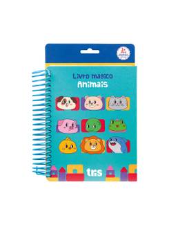 LIVRO DE COLORIR MAGICO ANIMAIS - C/PINCEL+PALITO - UN - TRIS
