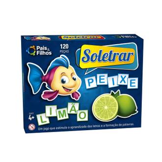 JOGO BRINCAR DE APRENDER SOLETRAR - UN - PAIS E FILHOS
