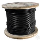 FIO CABO FLEX CARRET 750V  2,5mm PRETO SIL(1200m)