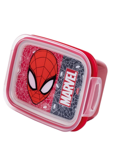 MARMITA C/ TRAVA/DIVISORIA 630ML - HOMEM-ARANHA - UN - PLASUTIL