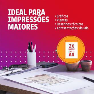 PAPEL CHAMEX 75G 500FLS - A3 - UN - CHAMEX