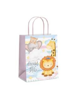 SACOLA DE PAPEL BEBE/INFANTIL SORTIDO-14001625 - 32x26,5x13 G - UN - CROMUS