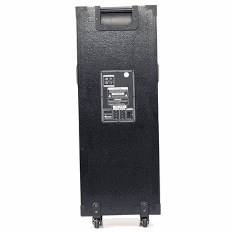 CAIXA DE SOM BT 1100W PORTATIL - ACA 1101 DUPLO 8 - PRETO - UN - AMVOX