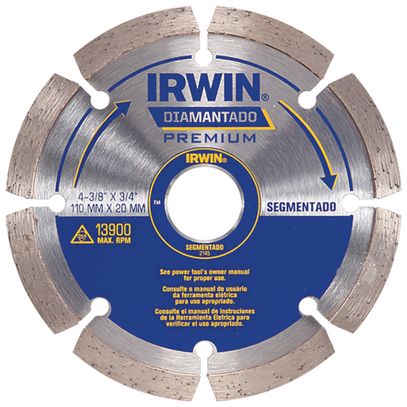 DISCO DIAMANTADO IRWIN 180mm SEGMENTADO