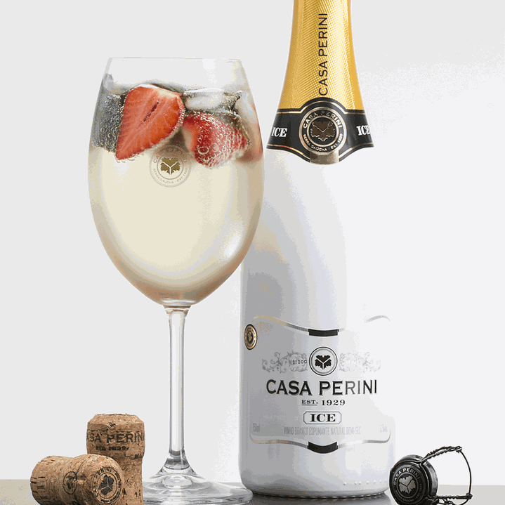 ESPUMANTE ICE BRANCO DEMI-SEC (750ML)-CASA PERINI - 2