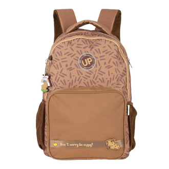 MOCHILA COSTAS JUVENIL MS49651UP - MARROM - UN - LUXCEL