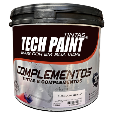 MASSA CORRIDA TECH PAINT PVA 25.0KG
