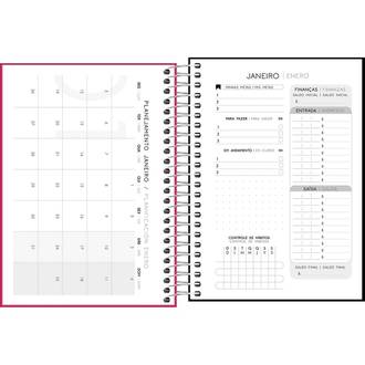 AGENDA ESPIRAL NEON M4 - 393932 - UN - TILIBRA