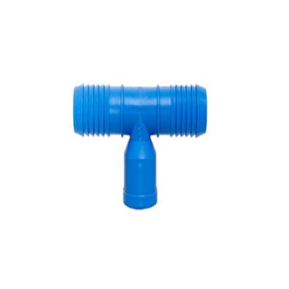 POLIETILENO TEE 1.1/2 AZUL BIANPLAST
