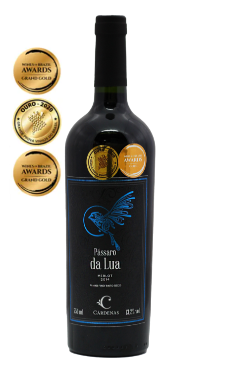 Vinho Cardenas Pássaro da Lua Merlot 750ml