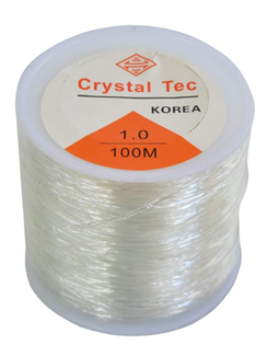 FIO DE SILICONE TRANSPARENTE 1,0 - C/100M - 403496 - DPL 10 - KIT