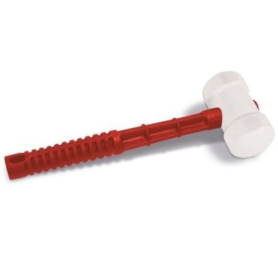 MARTELO BORRACHA BRANCO 60mm CABO PLAST 7260 ROMA