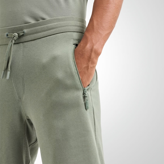 BERMUDA ARMANI EXCHANGE MILANO NEW YORK EM ALGODÃO FRENCH TERRY  VERDE