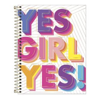 CADERNO COLEGIAL CAPA DURA 10X 160FLS - BE NICE - UN - TILIBRA