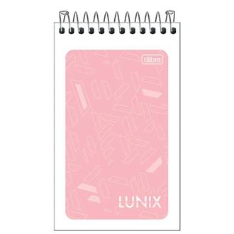CADERNETA ESPIRAL AA 60FLS - LUNIX - PCT 20 - TILIBRA