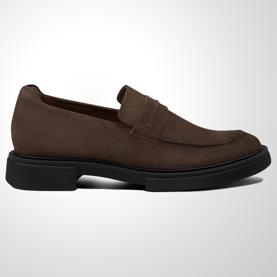 MOCASSIM MASCULINO GRAVATA CAMURÇA MARROM RICARDO ALMEIDA