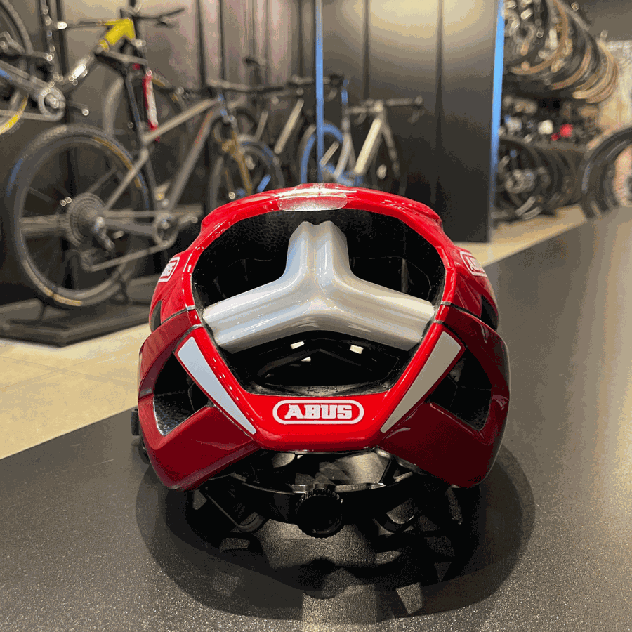 Capacete Abus Stormchaser Vermelho