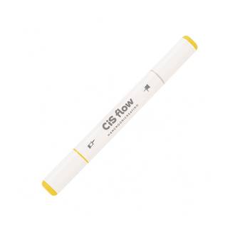 MARCADOR ARTISTICO PONTA DUPLA PERMANENTE - N20 - 5.7788 - AMARELO - UN - CIS