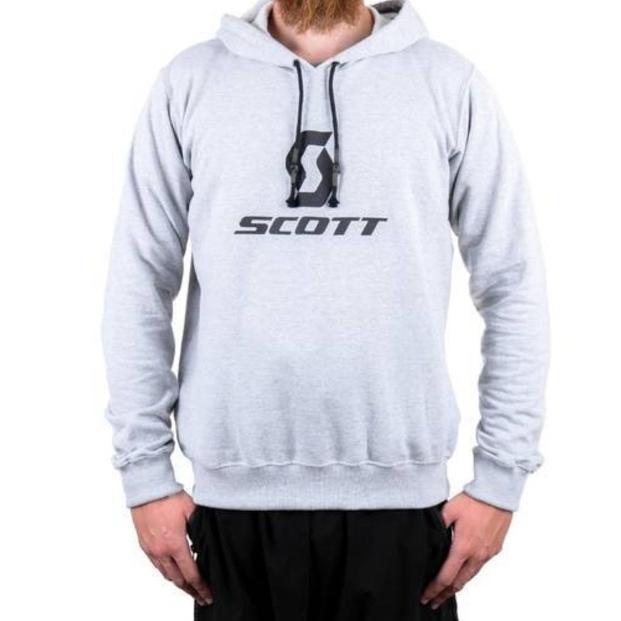 Moletom Scott Icon Casual Masculino Cinza