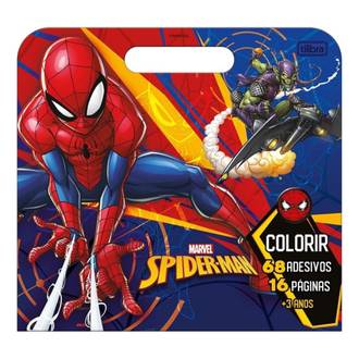 ALBUM COLORIR MALETA SPIDER - 304573 - UN - TILIBRA
