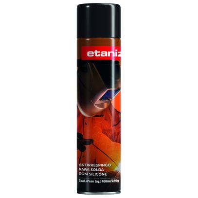 ANTIRRESPINGO DE SOLDA COM SILICONE 400ml ETANIZ