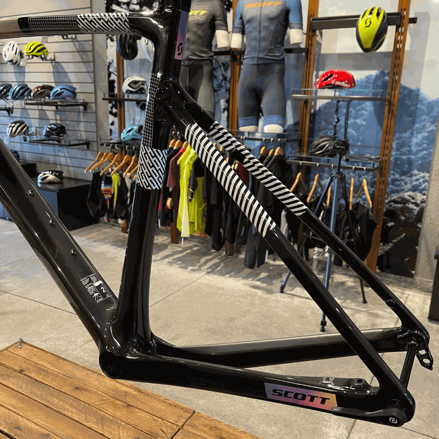Quadro SCOTT em Carbono ADDICT GRAVEL HMF preto