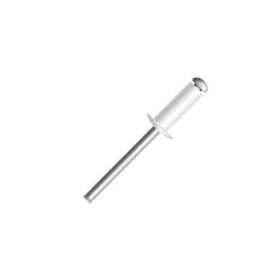 REBITE ALUMINIO 4,8x25 C/(250) BRANCO MISTER