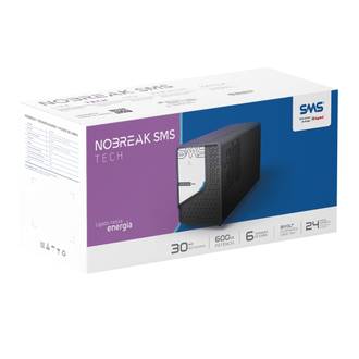 NOBREAK 600VA BIV TECH SAIDA115V - 0029300 - UN - SMS