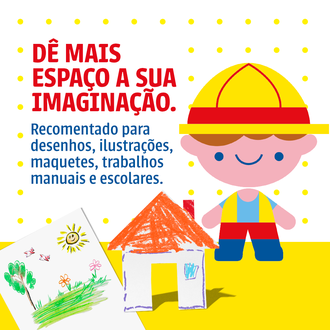 PAPEL CHAMEQUINHO 120G 50FLS - A3 - UN - CHAMEX