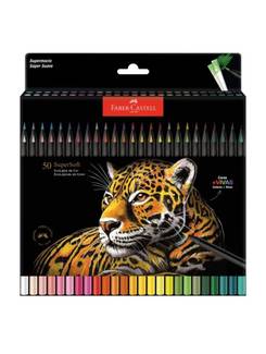 LAPIS DE COR SUPERSOFT 210750 - C/50 - UN - FABER