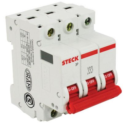 DIN STECK SD63 TRIF C 125A 10KA SDD3C125