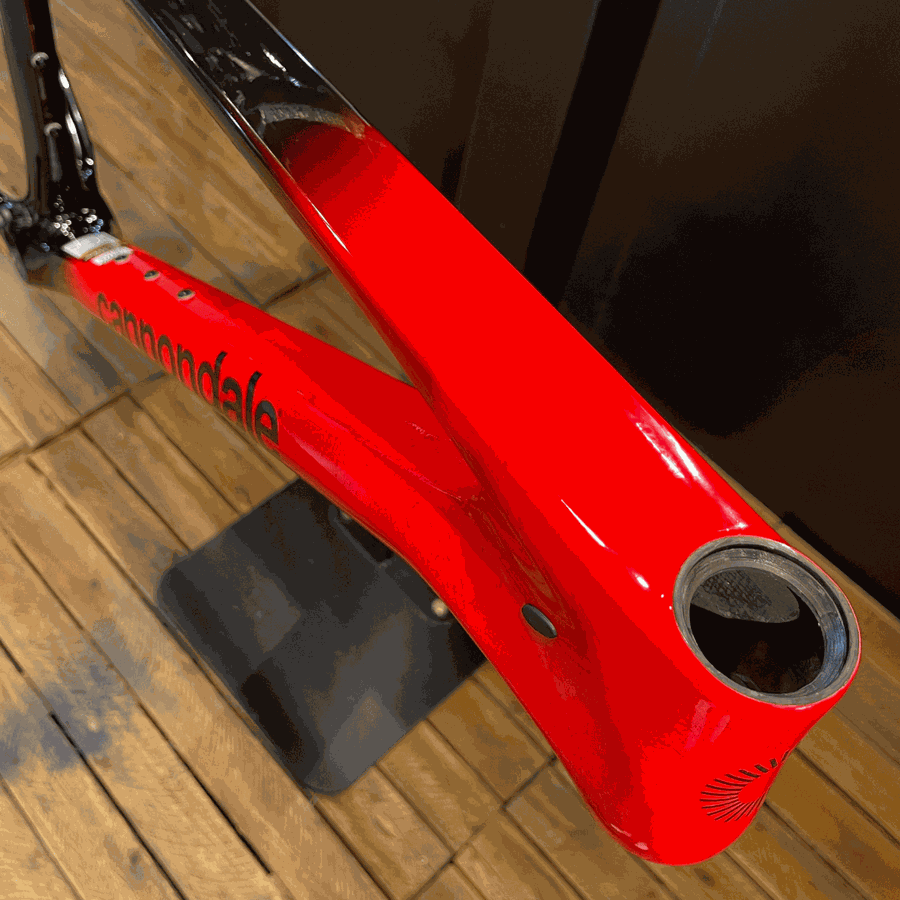 Quadro Cannondale Scalpel HT Vermelho e Preto