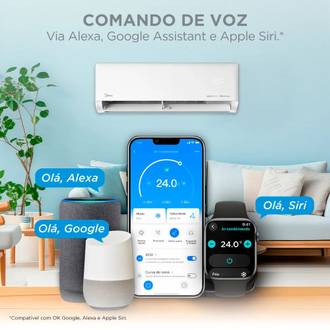 AR SPLIT HW INVERTER 09K BTU 38EZVCA09M5 - 42EZVCA09M5/220V - BRANCO - UN - SPRINGER MIDEA