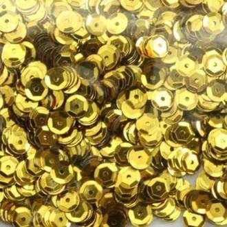 LANTEJOULA C/1000  - OURO - UN - GLINORTE