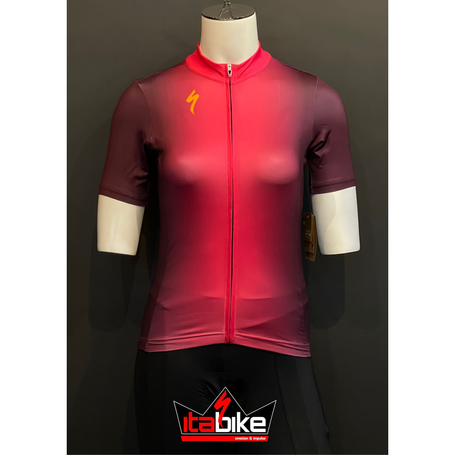 Camisa Original Specialized RBX Coleção Itabike 2022 Feminina Vermelha