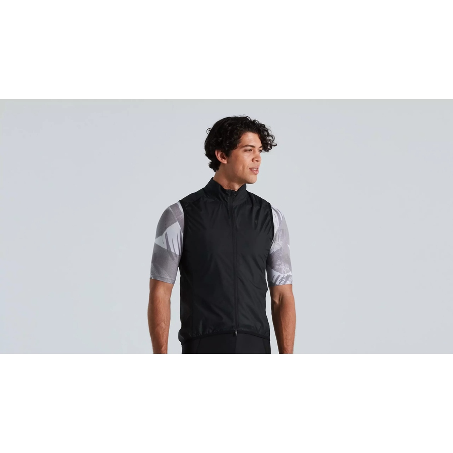 Colete Corta Vento Specialized SL Pró Masculino Preto