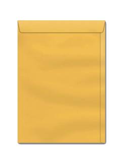 ENVELOPE SACO KRAFT C/100 80G - 37X47 - UN - SCRITY