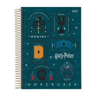 CADERNO UNIV CAPA DURA 1X1 96FLS - HARRY POTTER - PCT 4 - JANDAIA